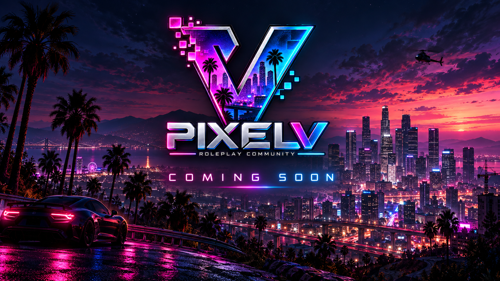 PixelV Roleplay Community — Coming Soon